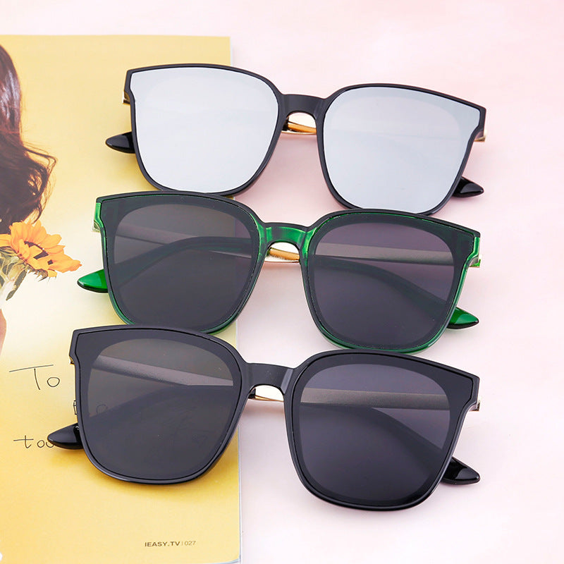 Wholesale Square Frame Colorful PC Sunglasses